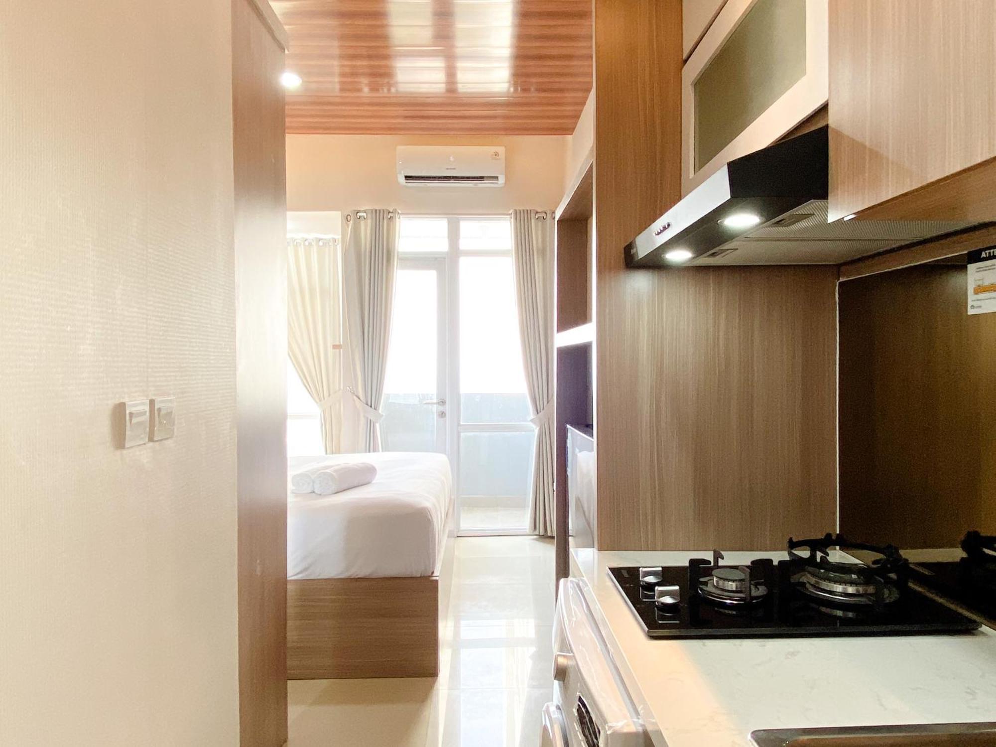 Modern Studio At Vasanta Innopark Apartment By Travelio Cikarang Luaran gambar